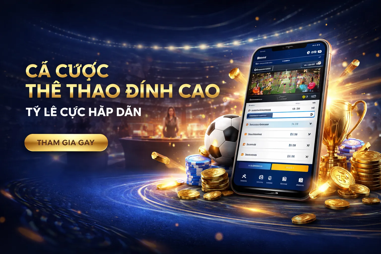 Hình nền cá độ bóng đá sôi động